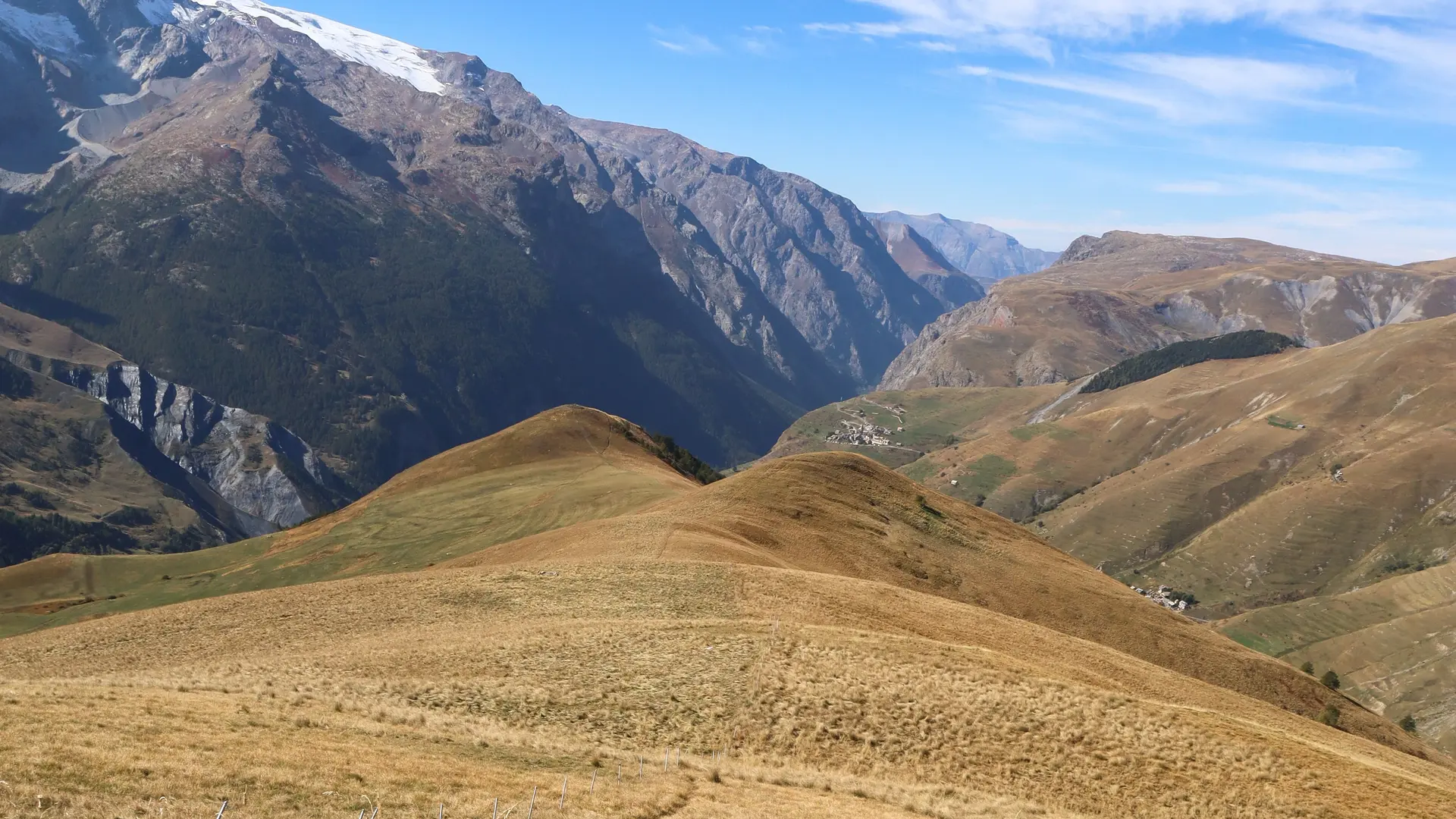 L'Aiguillon depuis les Hières_La Grave