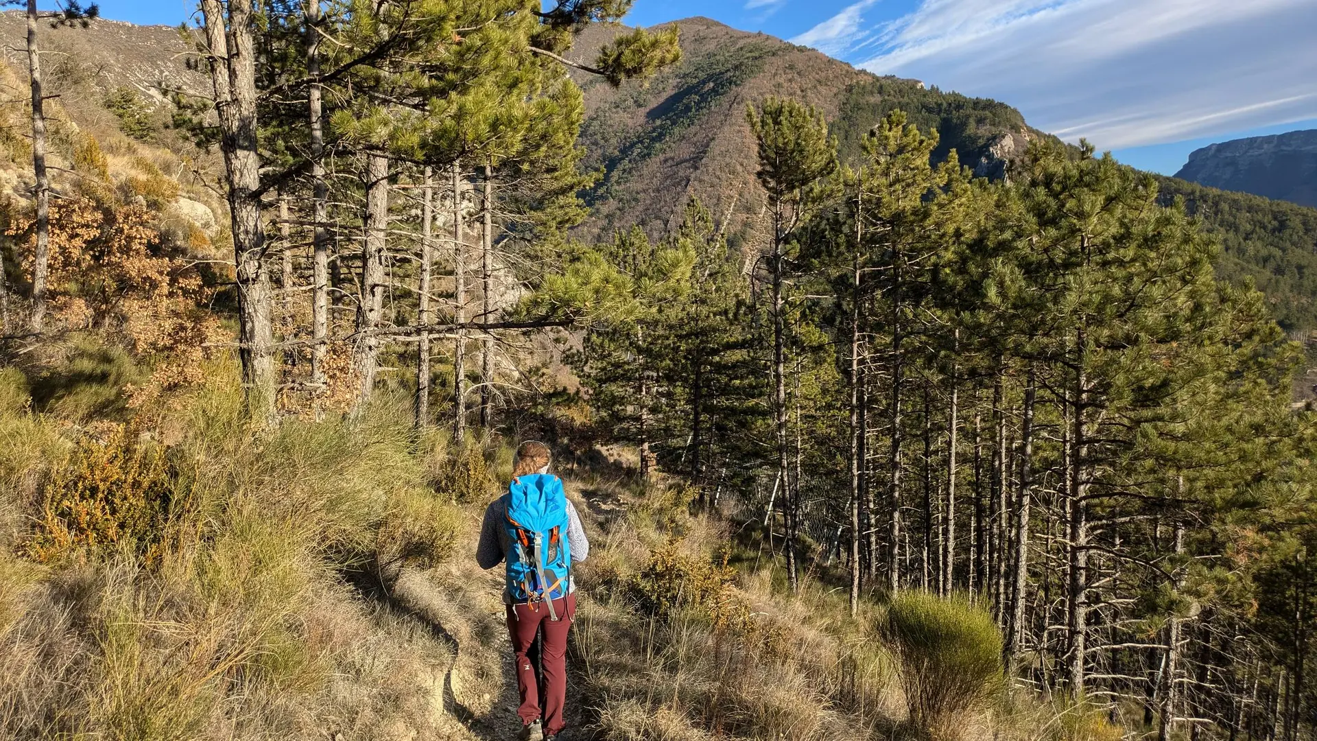 Redescente vers Serres