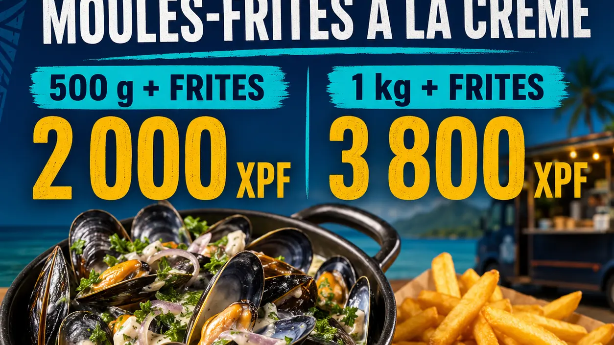 Affiche moules frites 2026