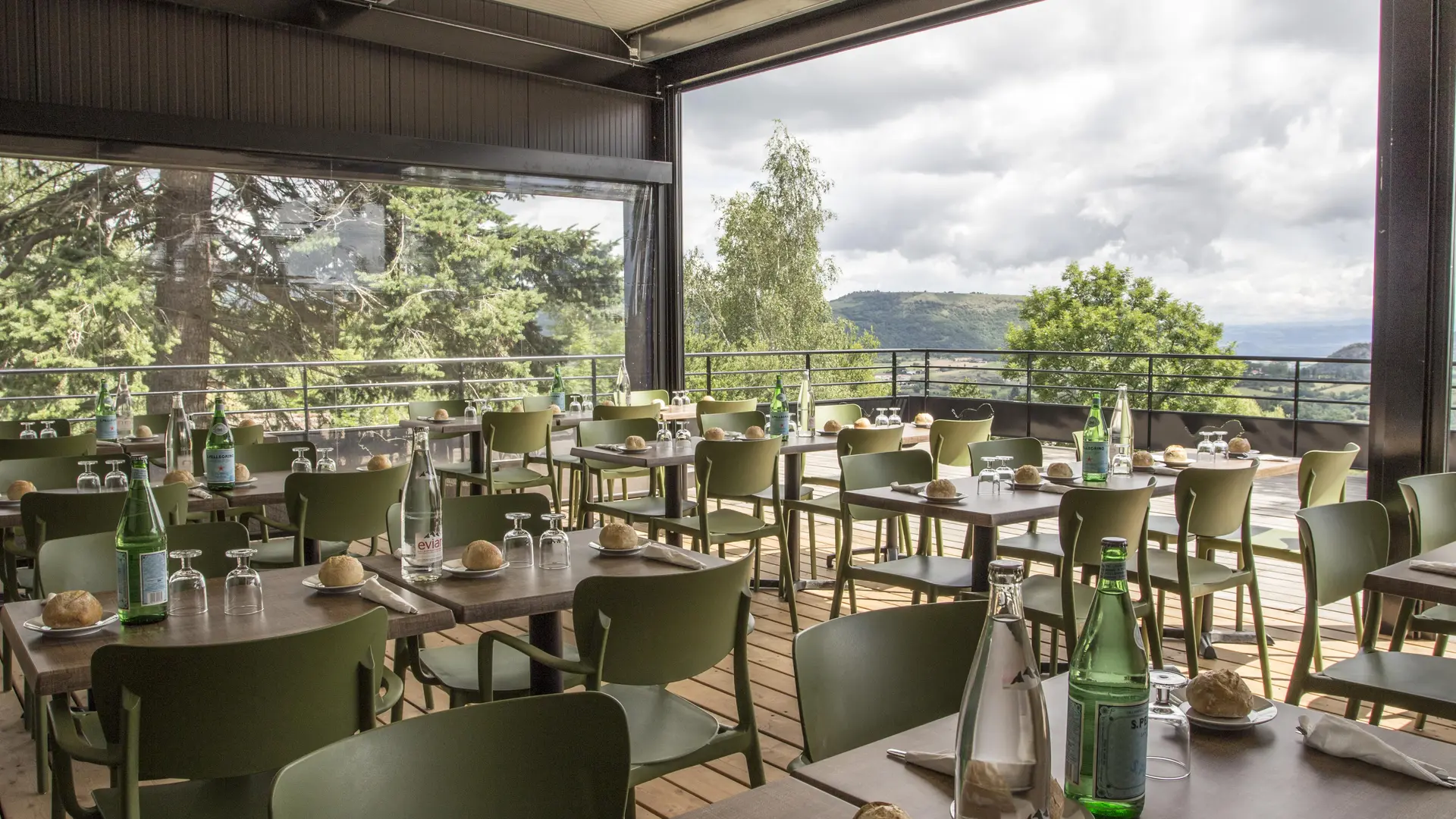 Terrasse du restaurant