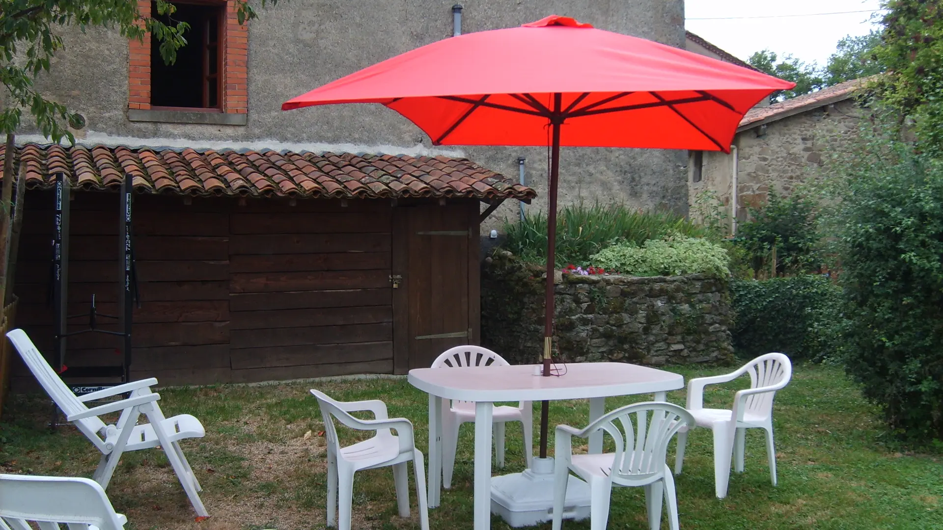 Gîte Chez Marie - Le jardin