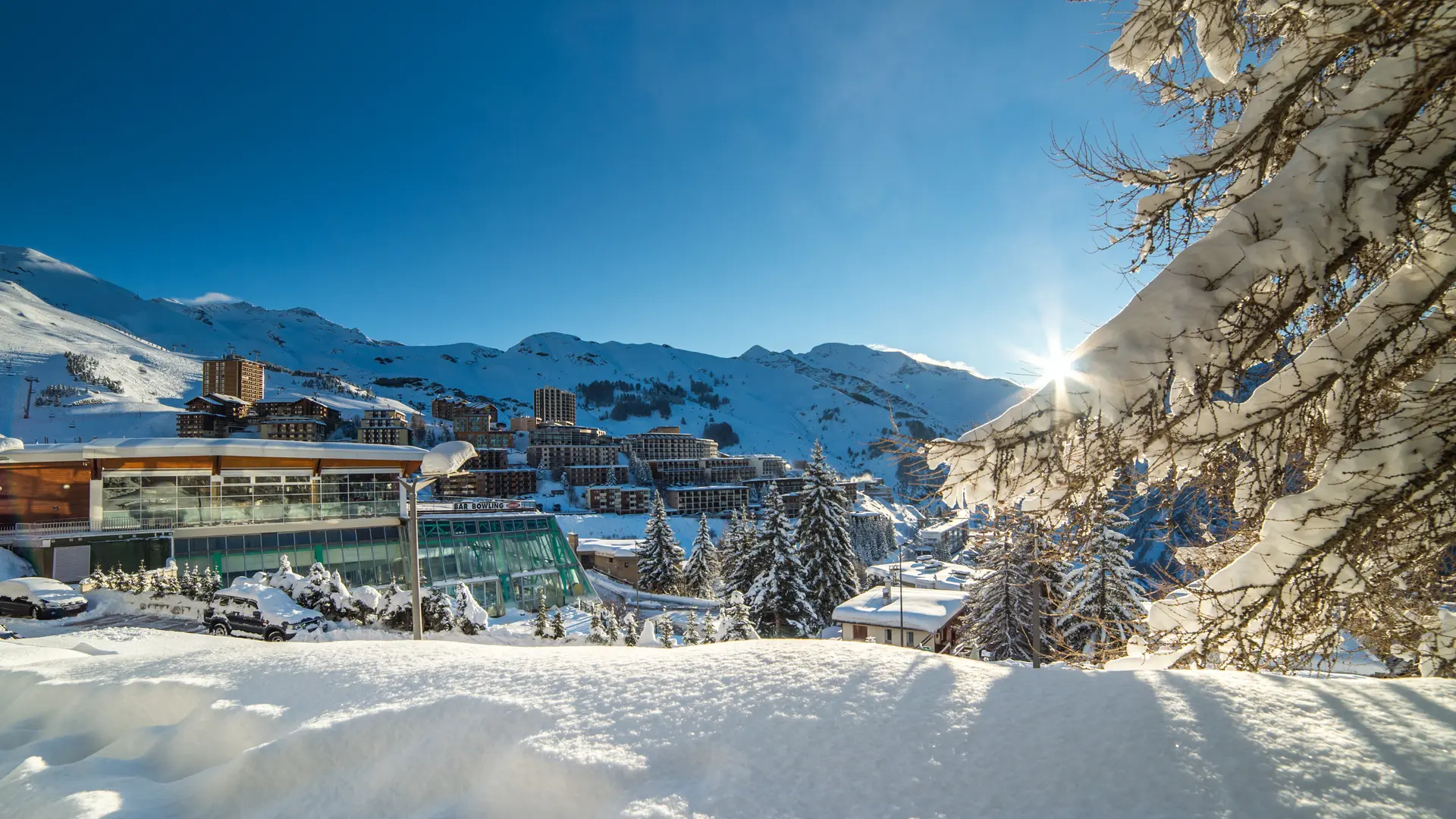 Complexe de Loisirs & Détente en hiver