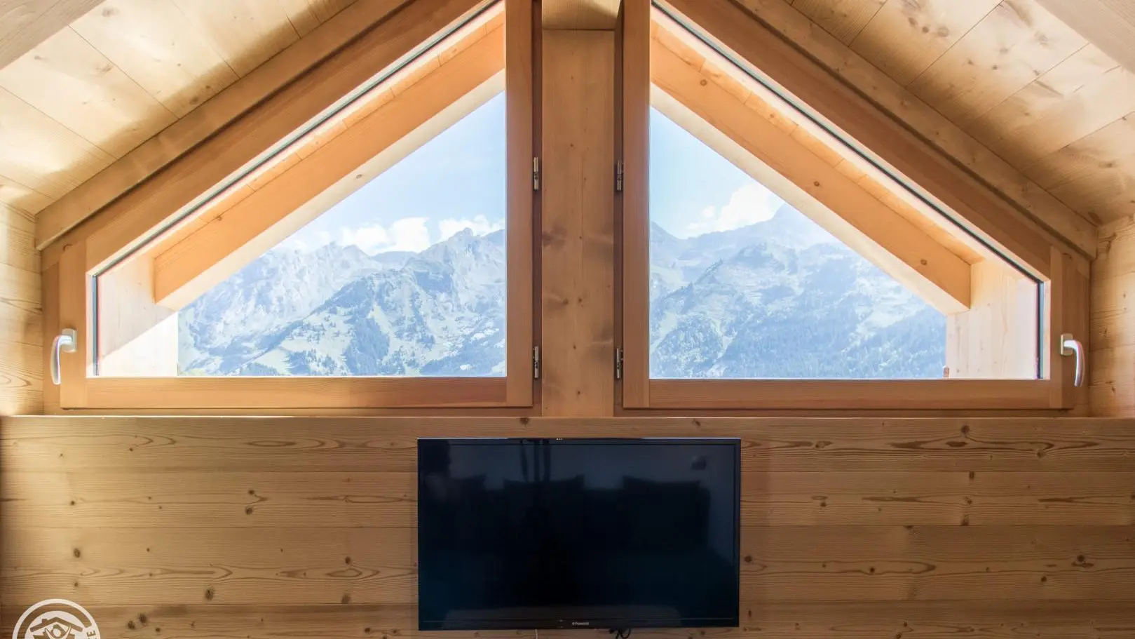 vue sur la Chaine des Aravis, chambre nord-est