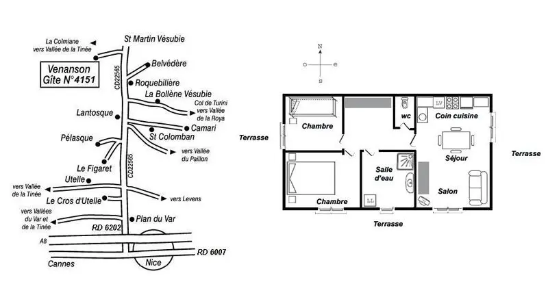 Gîte Le Chalet des Trolles-Le plan-Venanson-Gîtes de France des Alpes-Maritimes