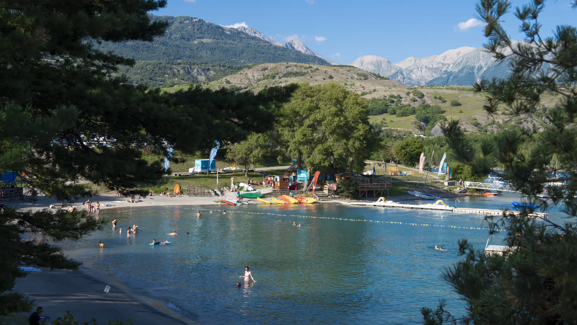 Plage des Pommiers, Baie St-Michel - Chorges