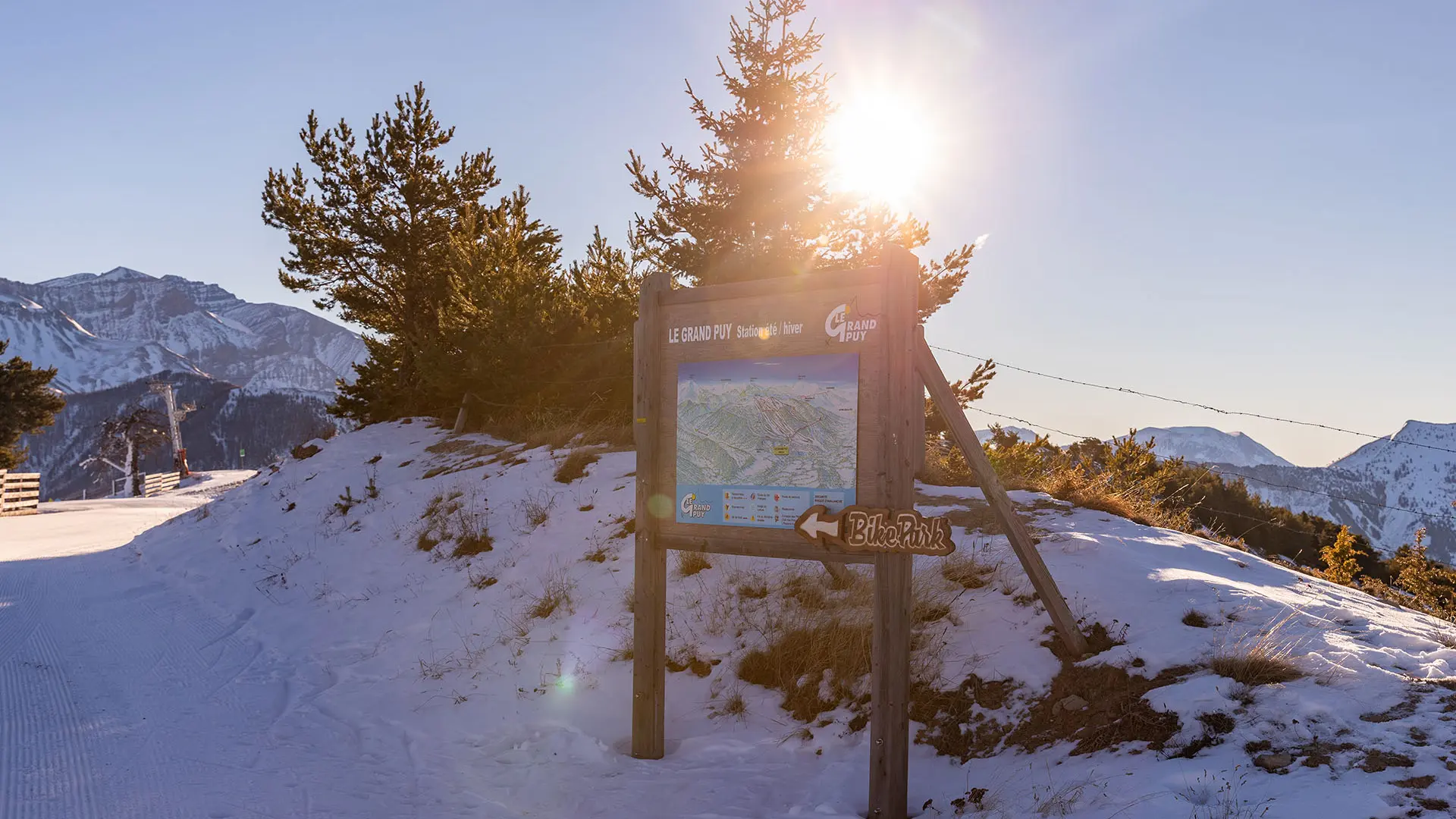 Le Grand Puy dans la vallée de la Blanche