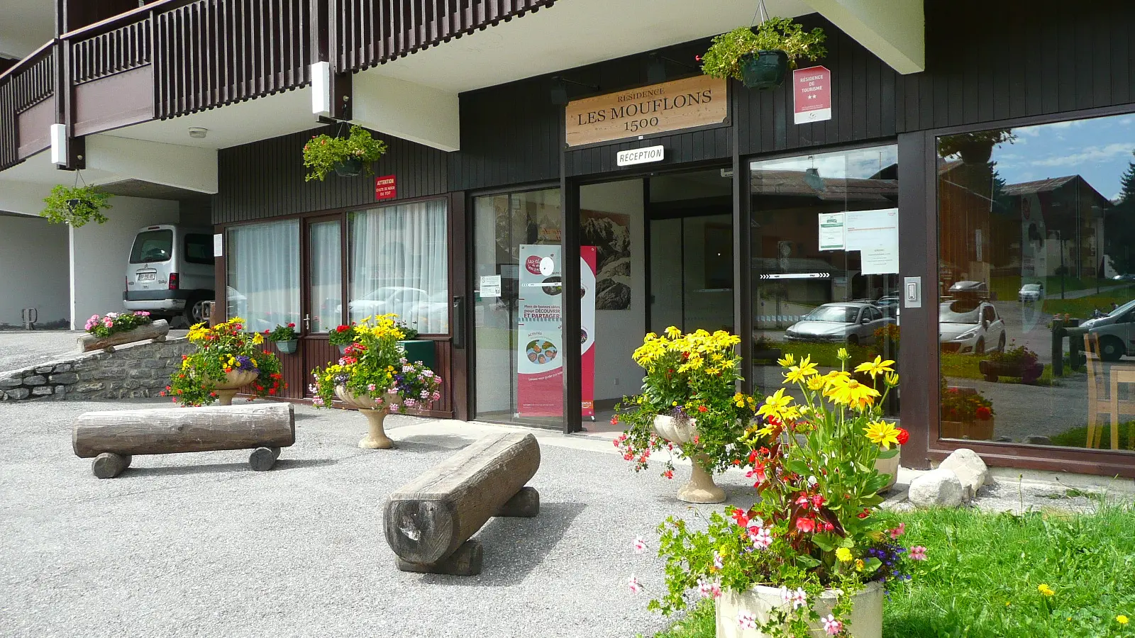 Entrée de la résidence