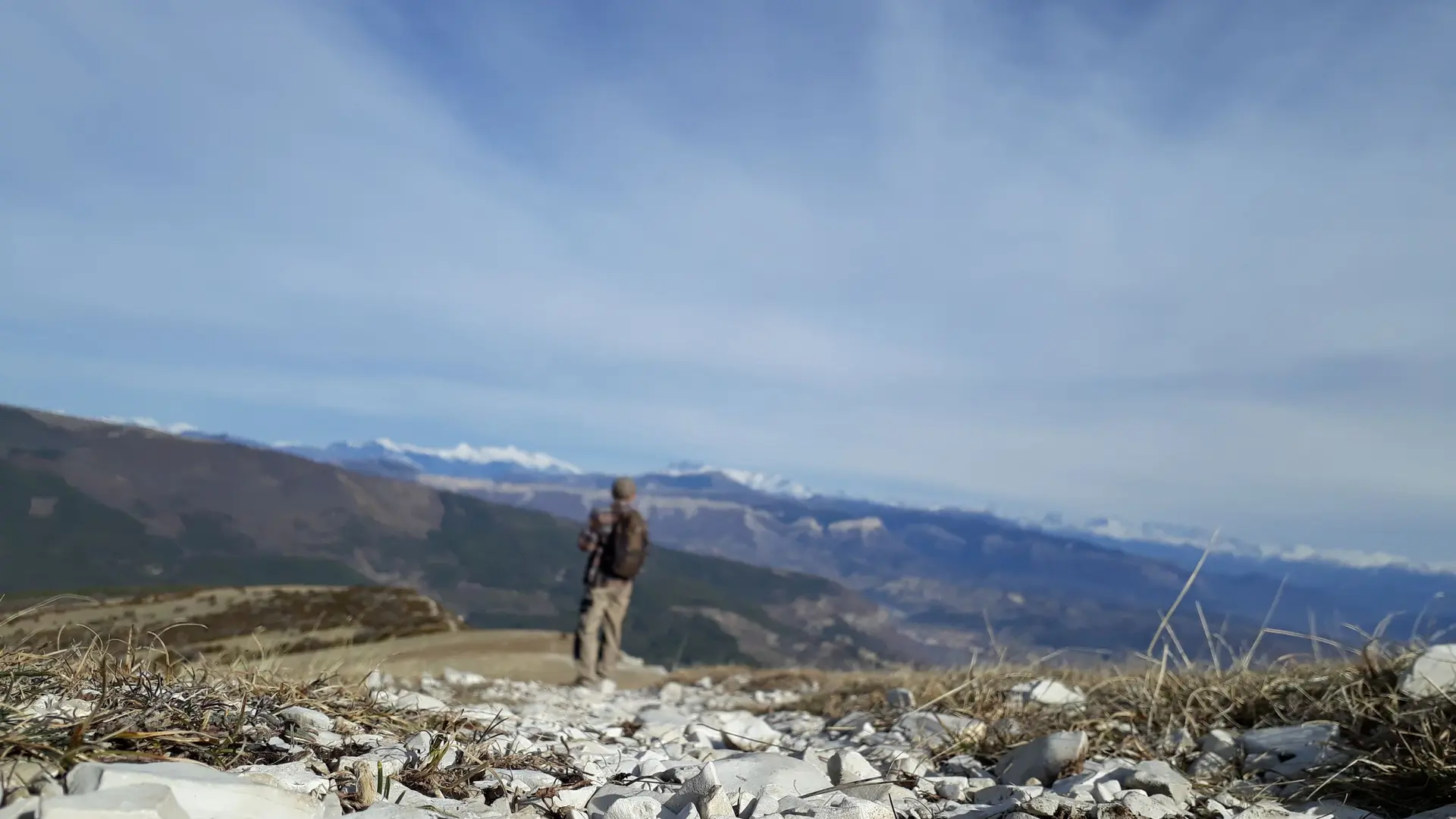 Vue panoramique depuis la crête