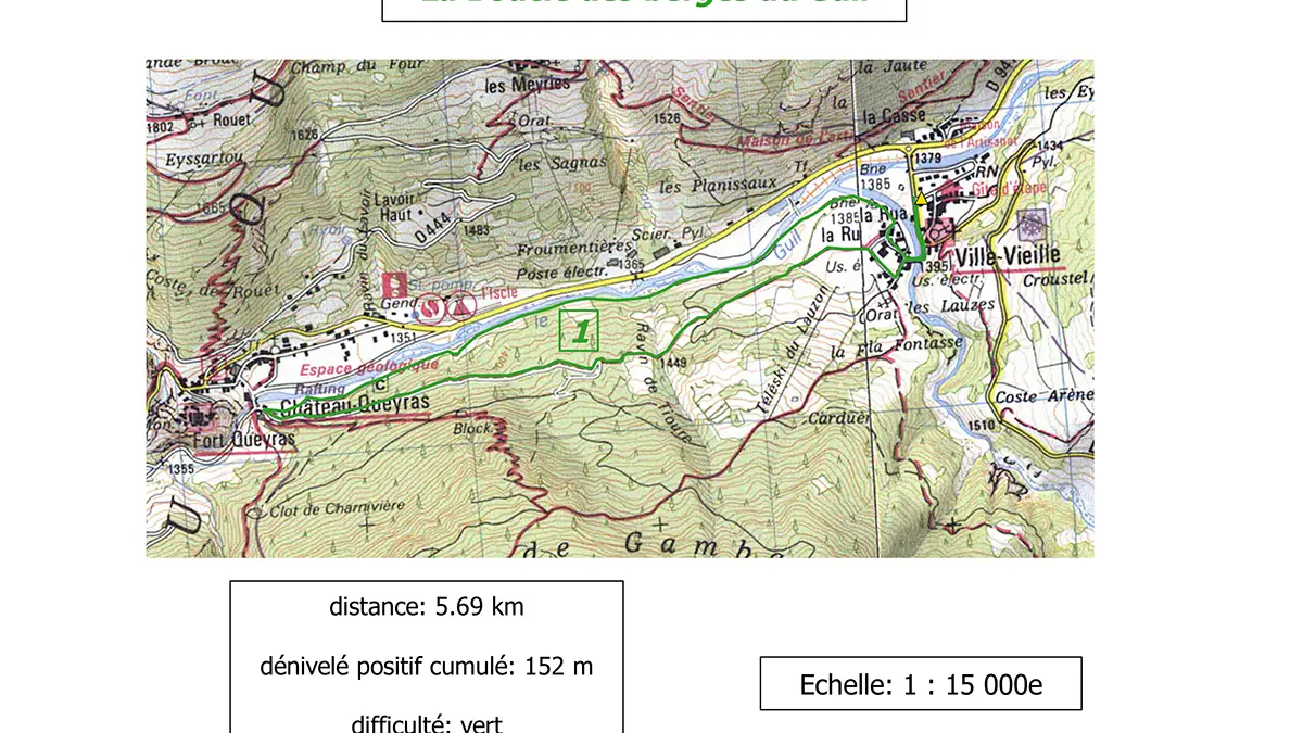 Boucle des berges du Guil