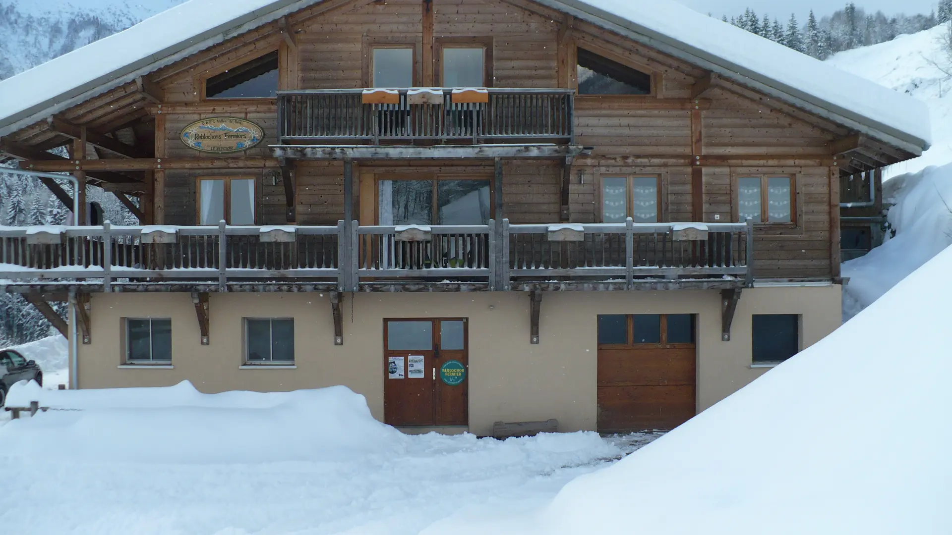 Appartement dans ferme - hiver