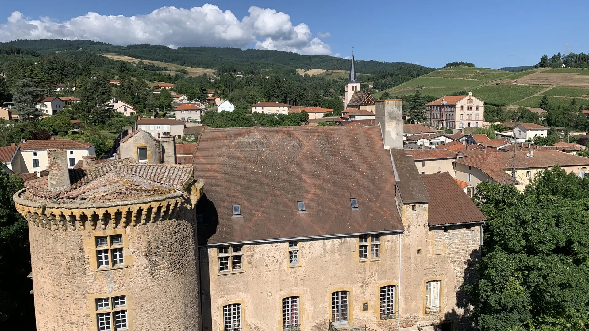 Chateau d'Albon - Oostzijde