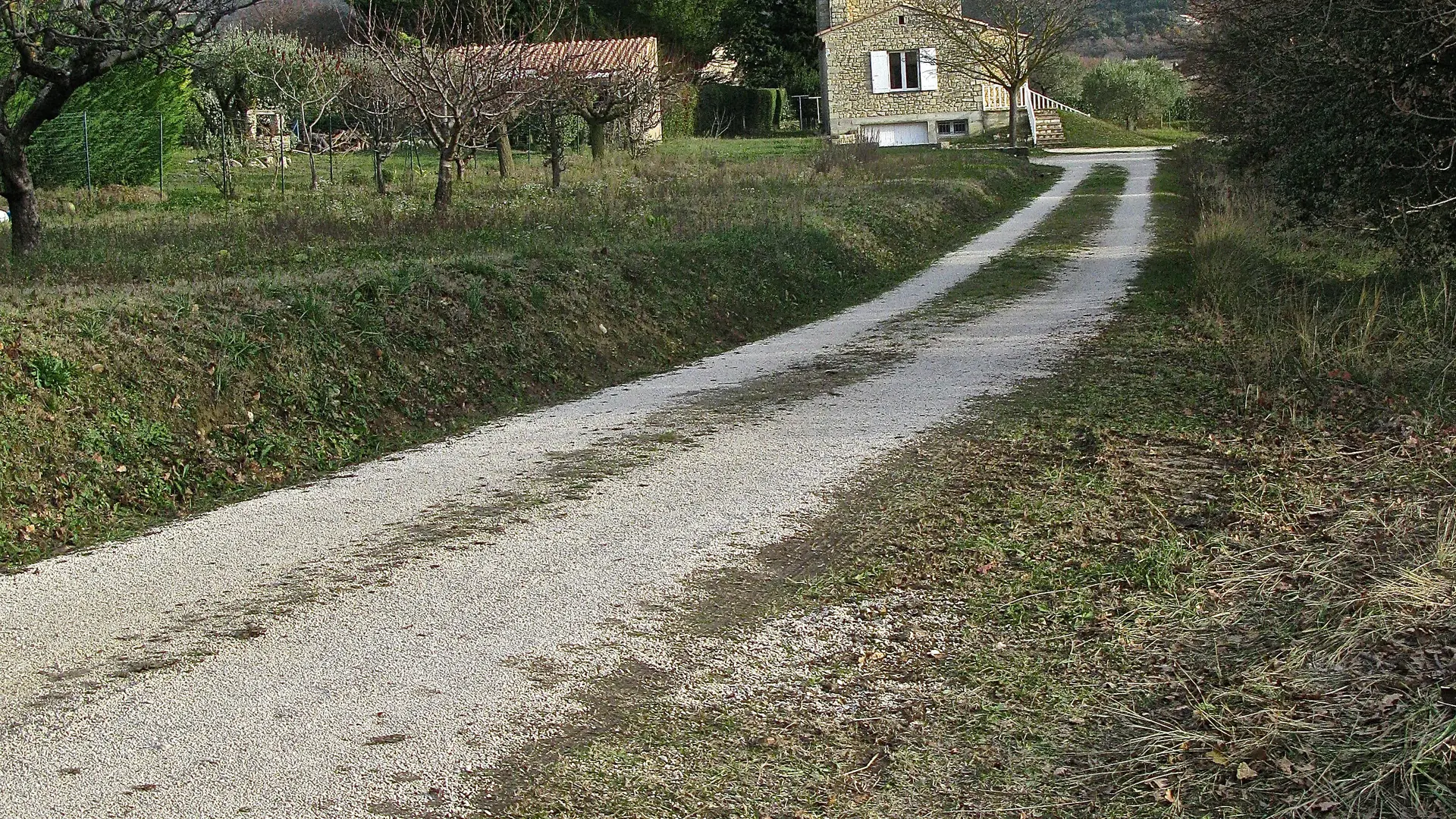 Entrée de la propriété