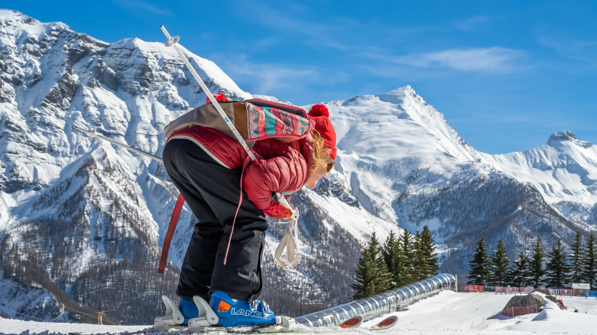 Cartable à la neige