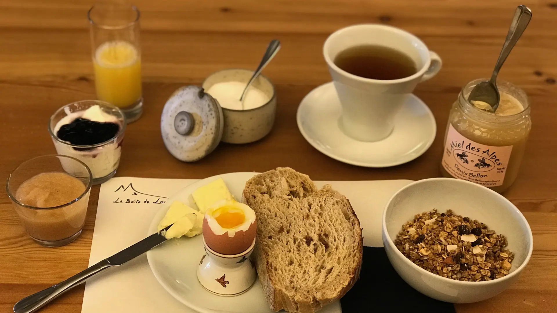 Petit déjeuner de l'Hôtel et Restaurant