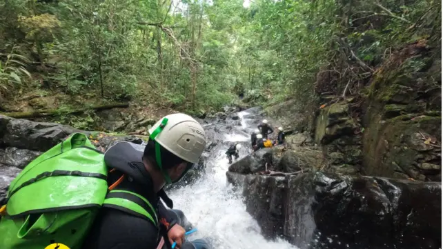 Canyoning in New Caledonia