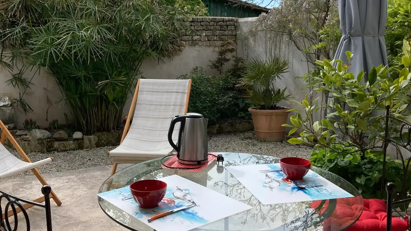 Terraza, zona de descanso