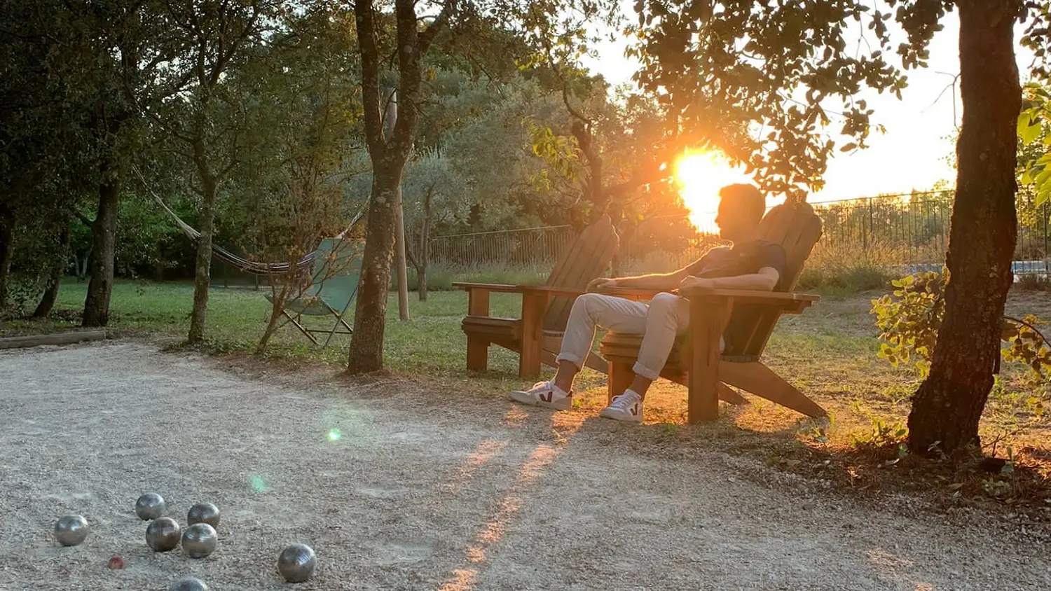 Le terrain de Pétanque