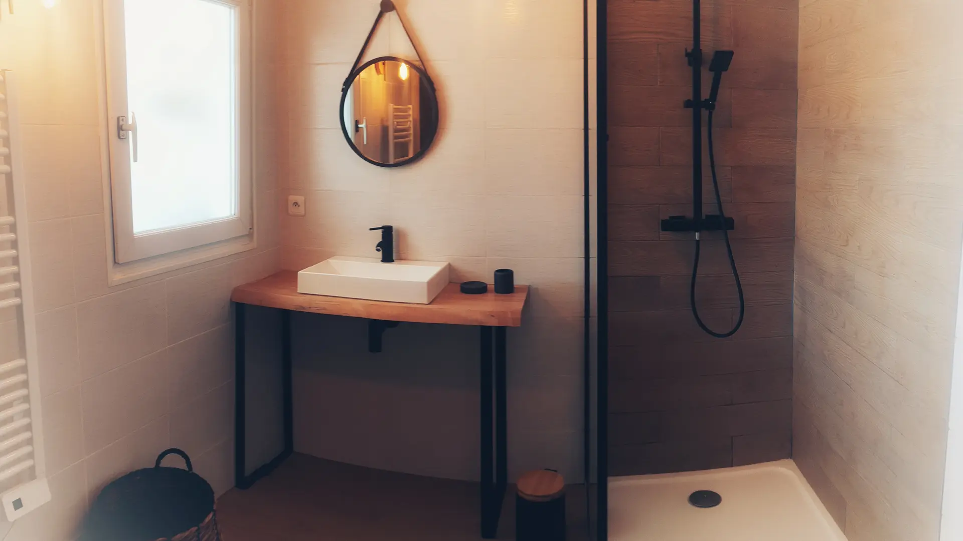 douche à l'italienne