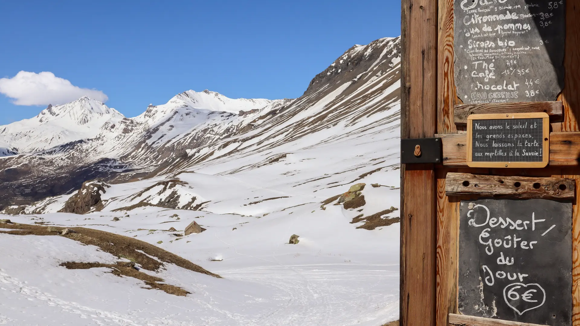 Photographie depuis le refuge Chamoissière