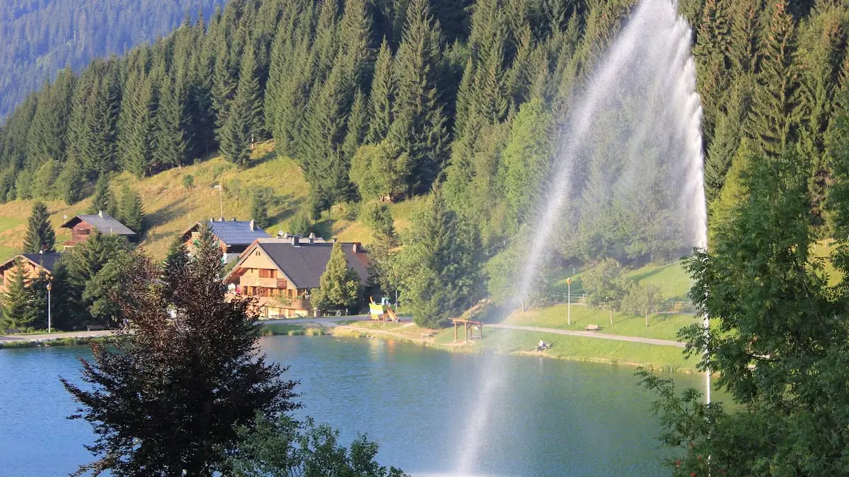 Chalet l'Orée du Lac en été