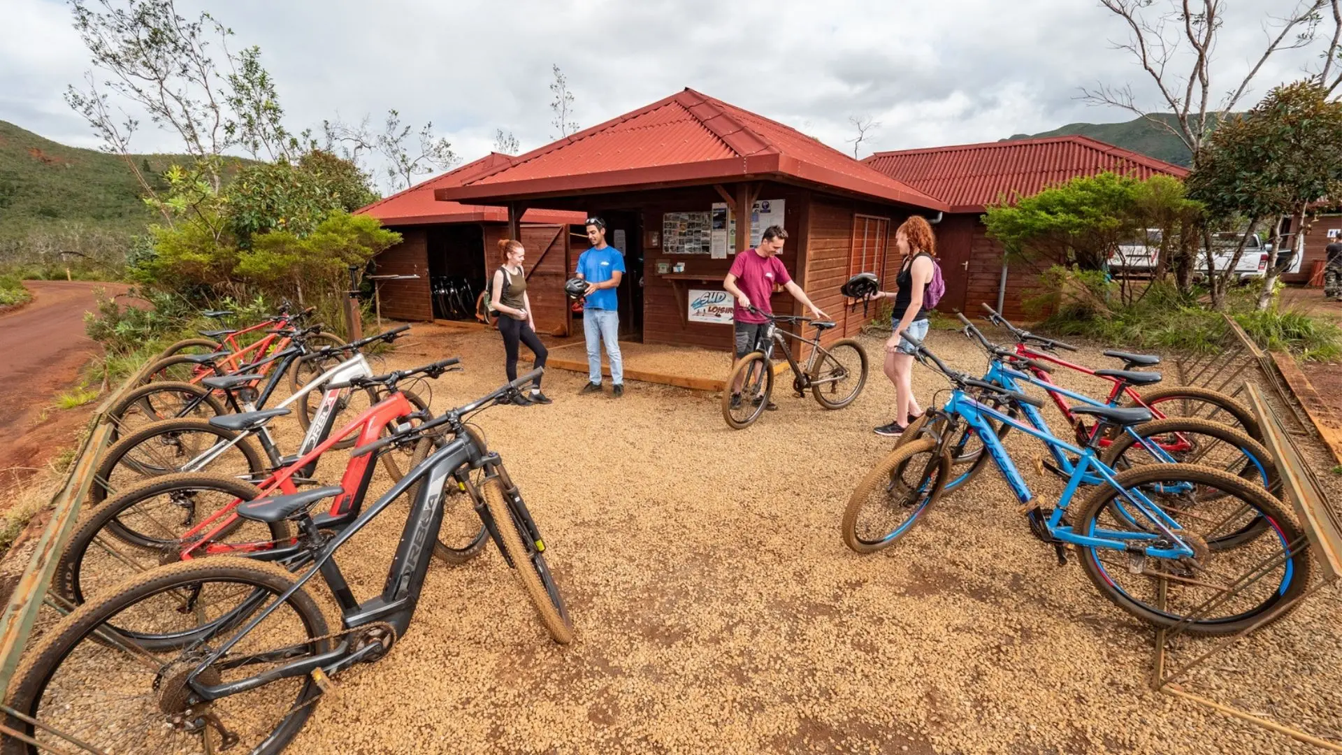 VTT au Parc de la Rivière Bleue