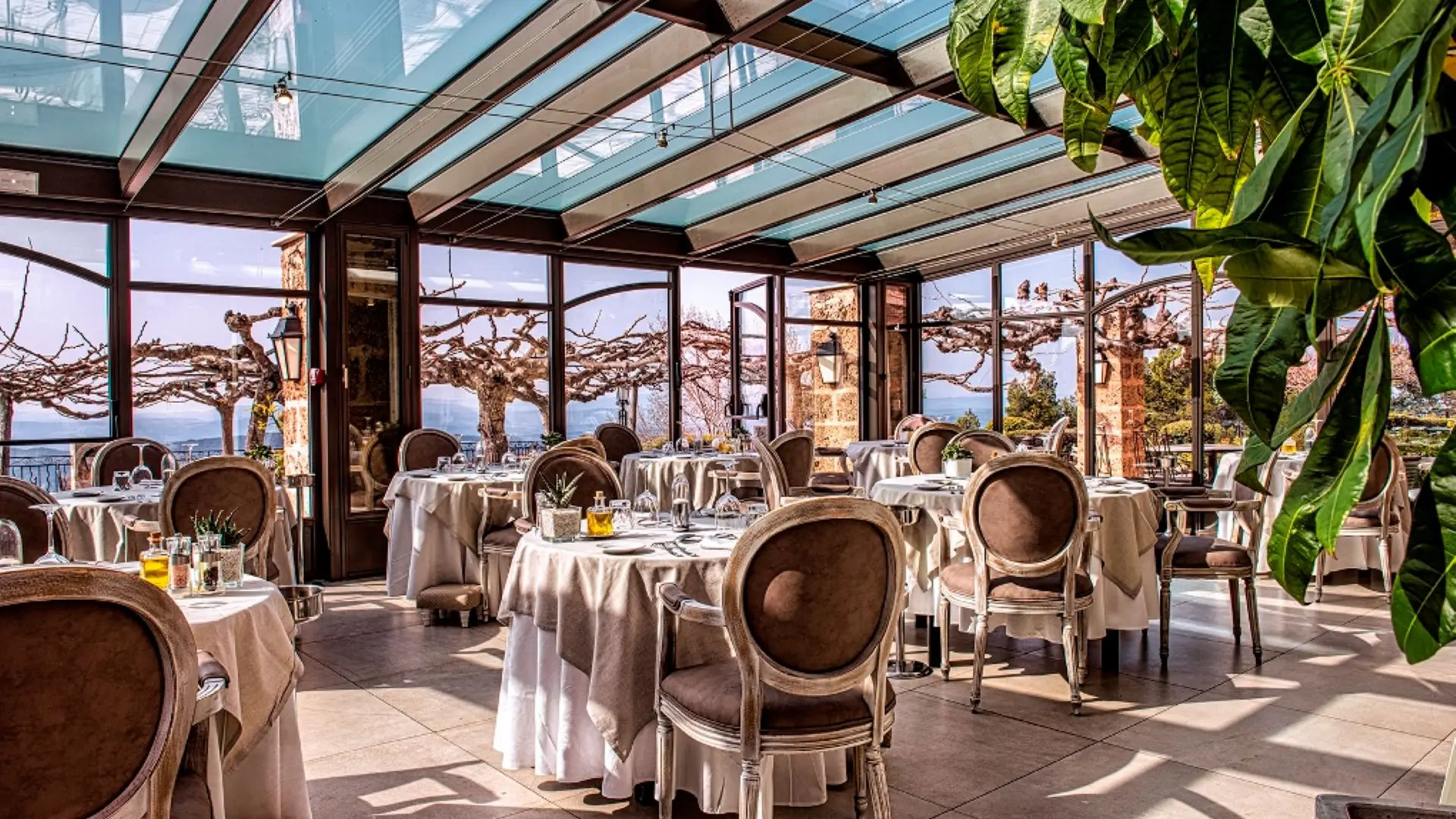 Restaurant sous la véranda