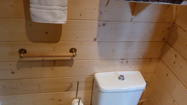 La Roulotte des Greppes - Intérieur coin WC