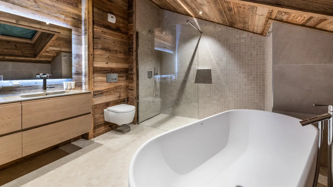 Salle de bain - Vail Lodge by Alpine Resorts à Val d'Isère