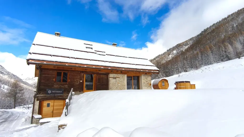 Chalet en hiver