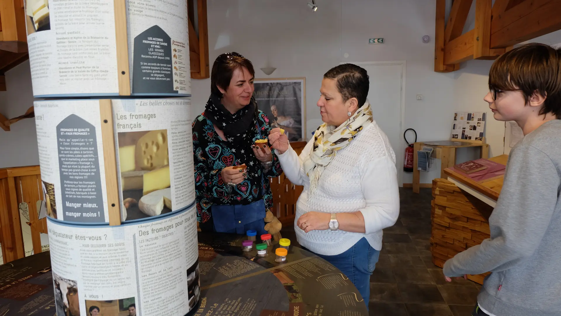 Dégustation des fromages de Savoie