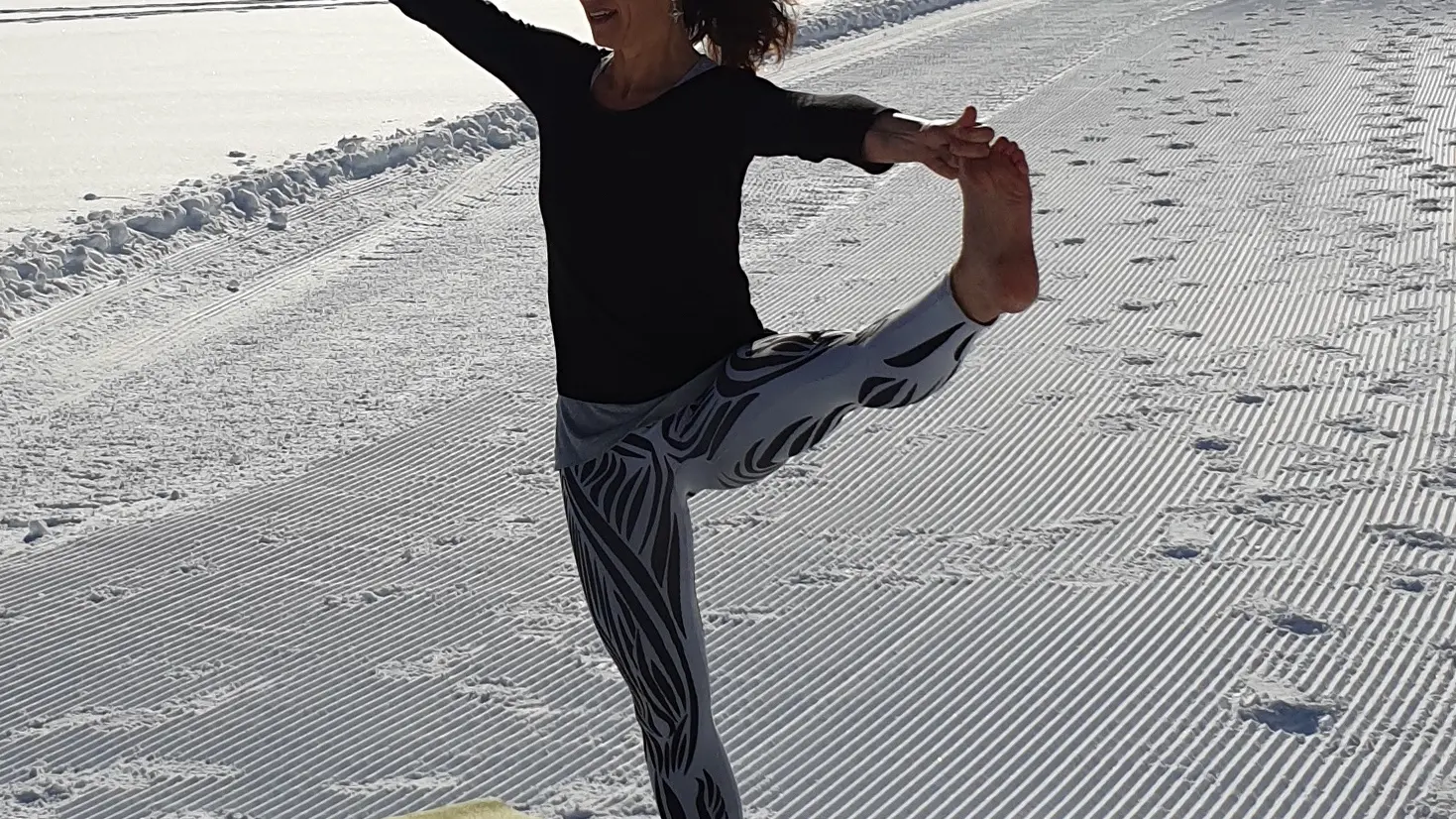 Posture de Yoga - Maria-Eugenia Bravo - Val d'Isère