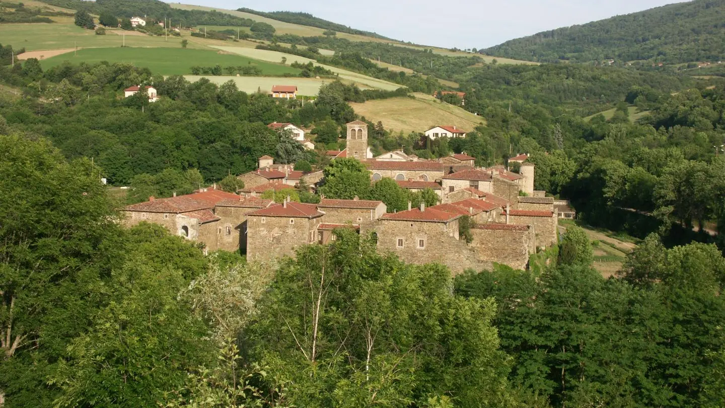 Vue sur le monastère