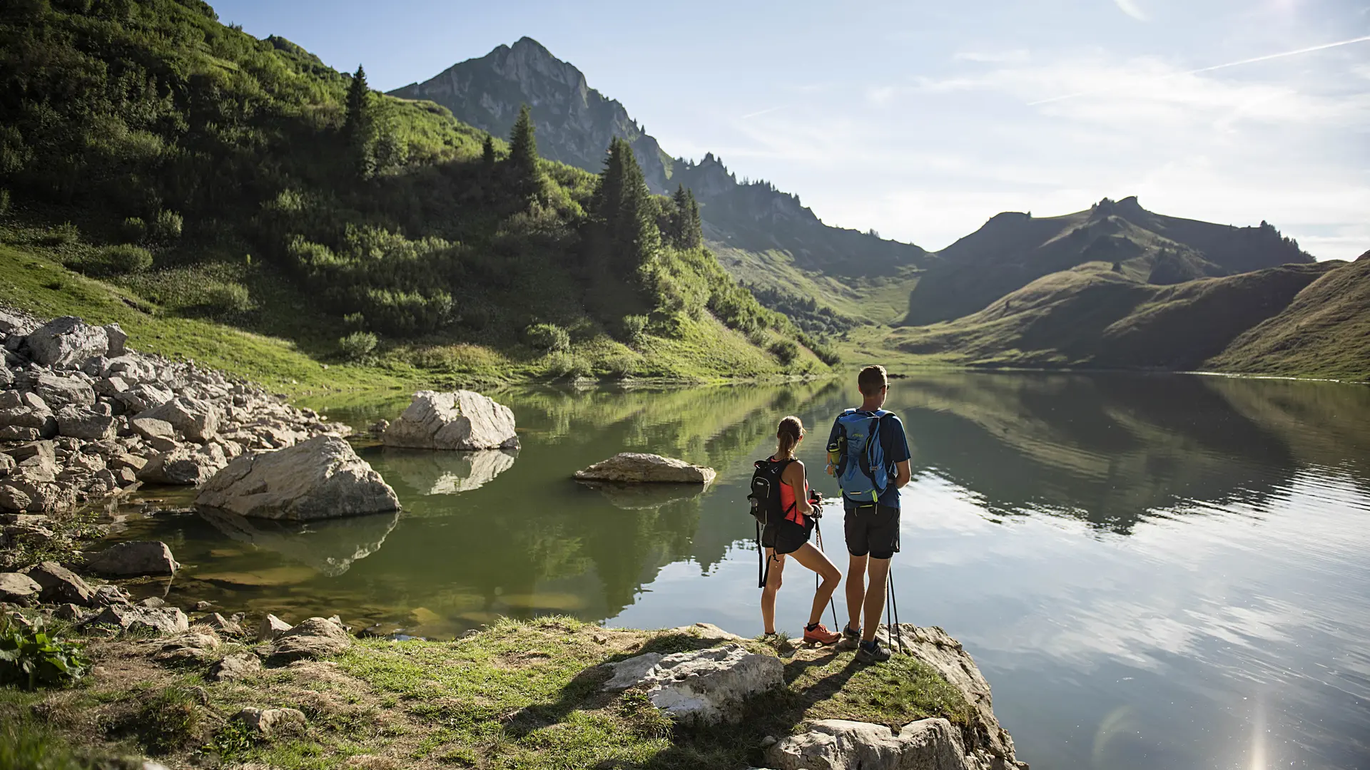 Tour du Roc des Tours et Lac de Lessy randonnée au Grand-Bornand