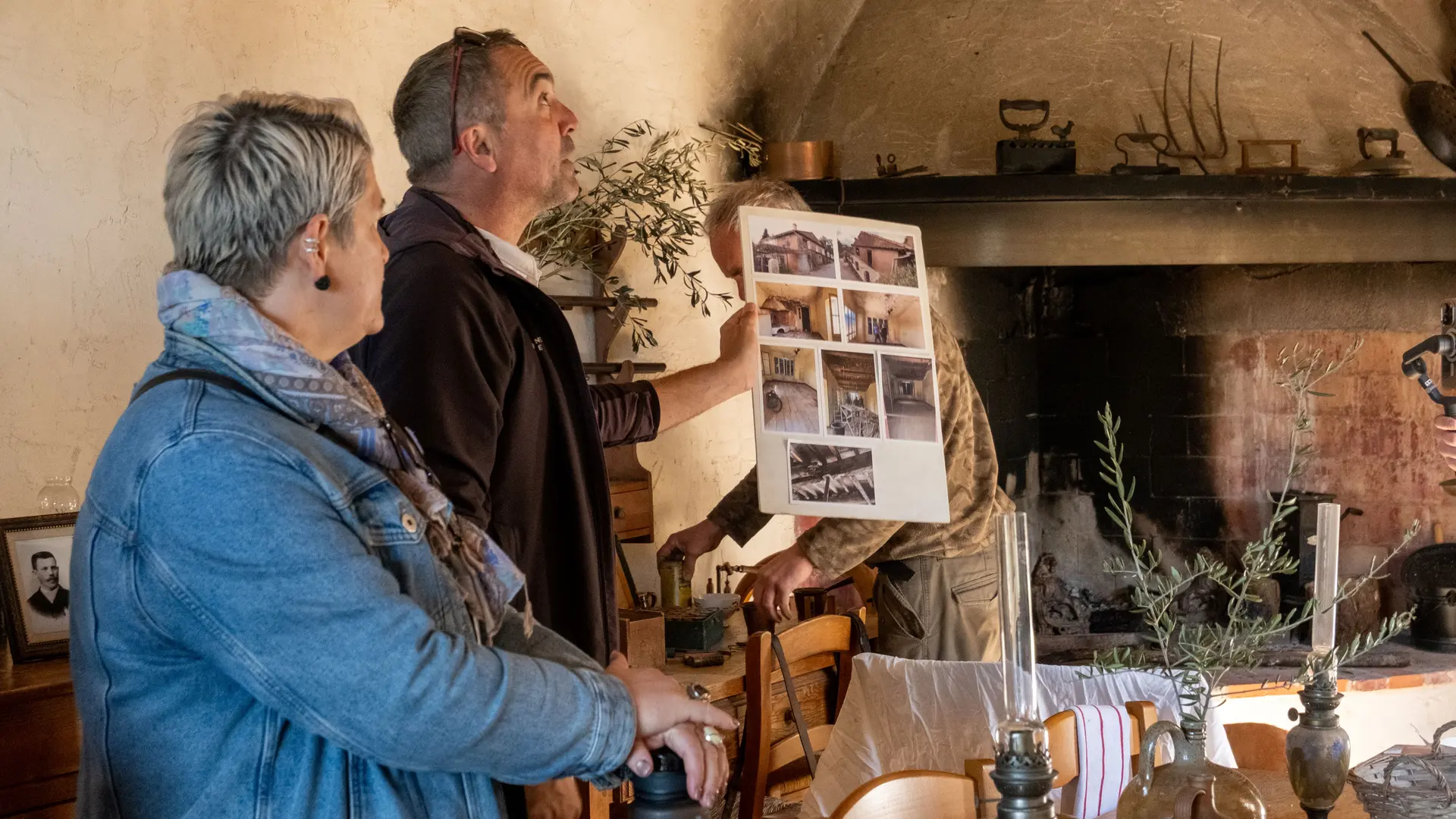 Intérieur de la Bastide Neuve