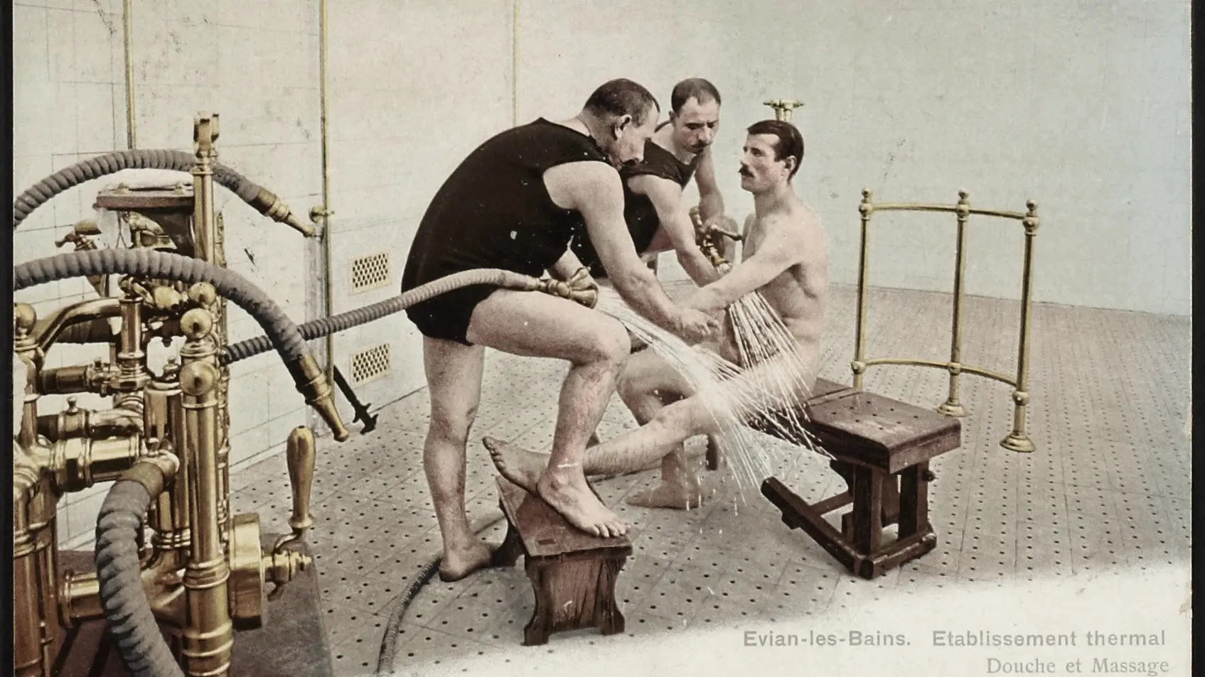 douche et massage
