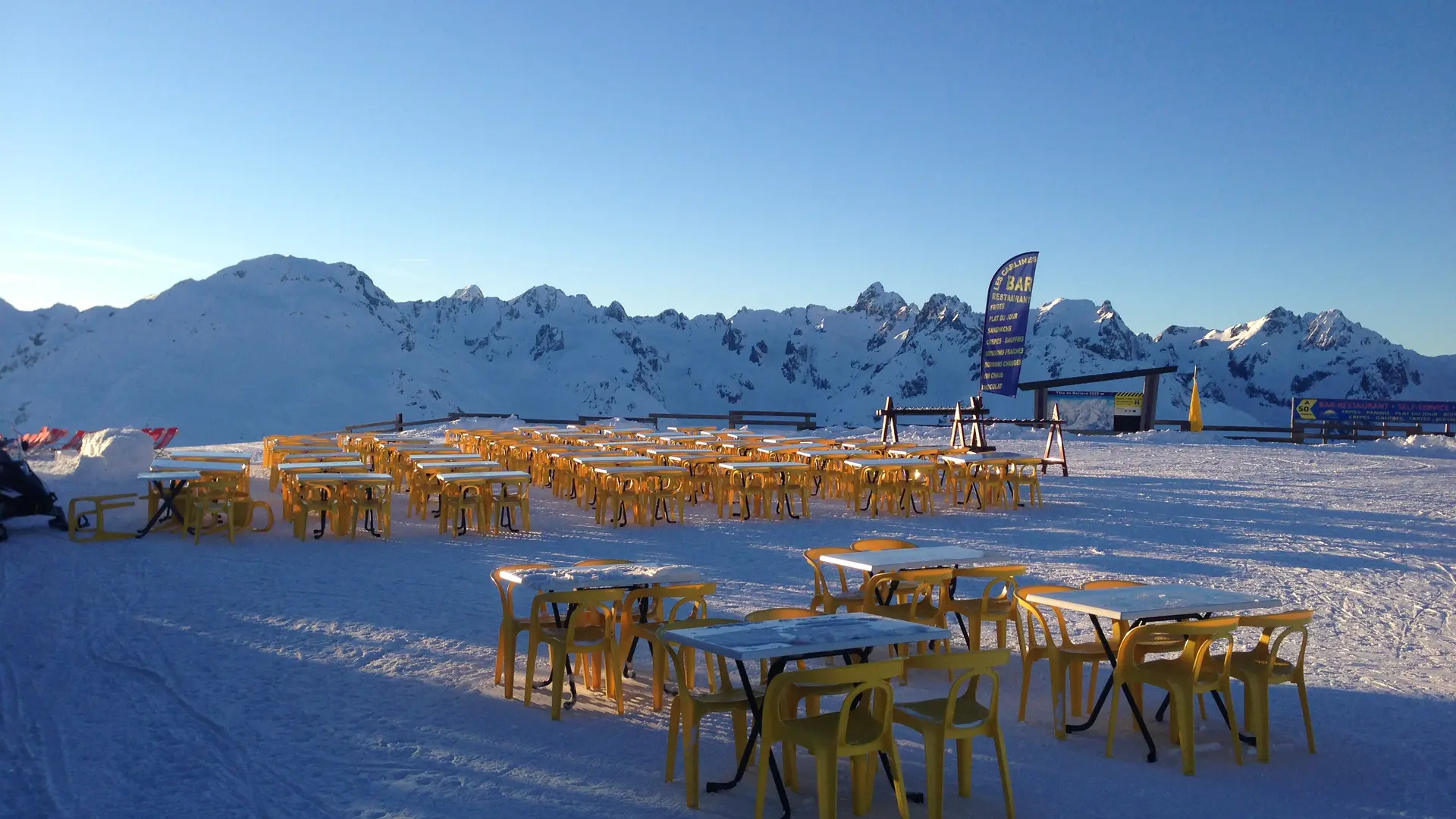 terrasse hiver Carlines