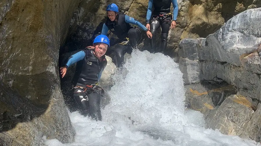 Sortie Canyoning