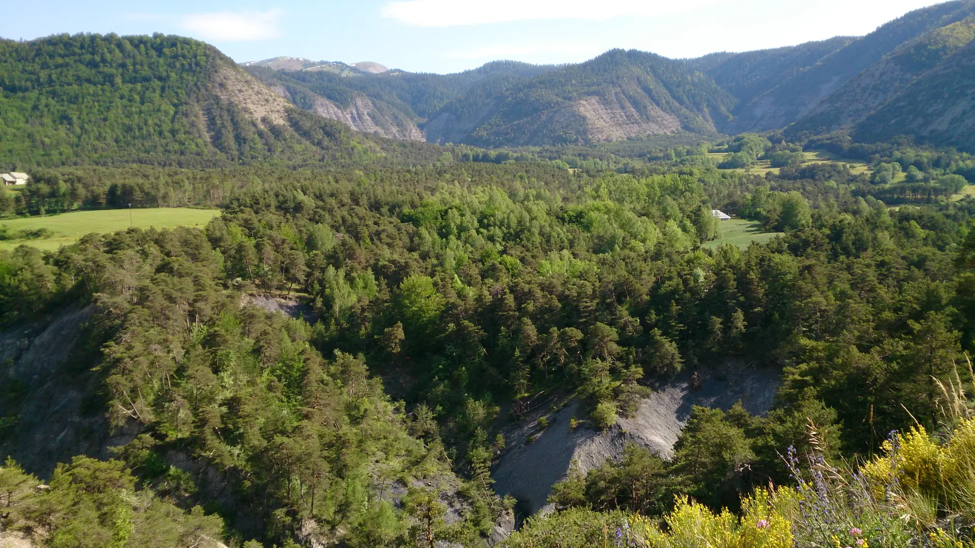Les gorges de la Blanche