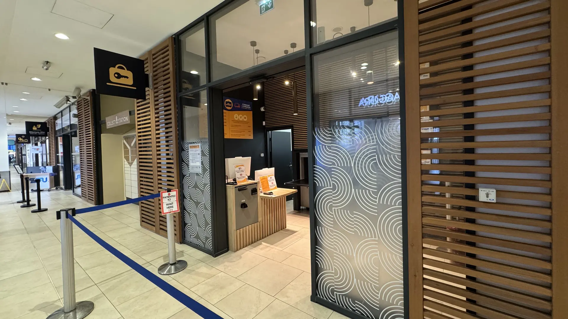 Consigne à bagages Bagmobile gare Nice-Ville