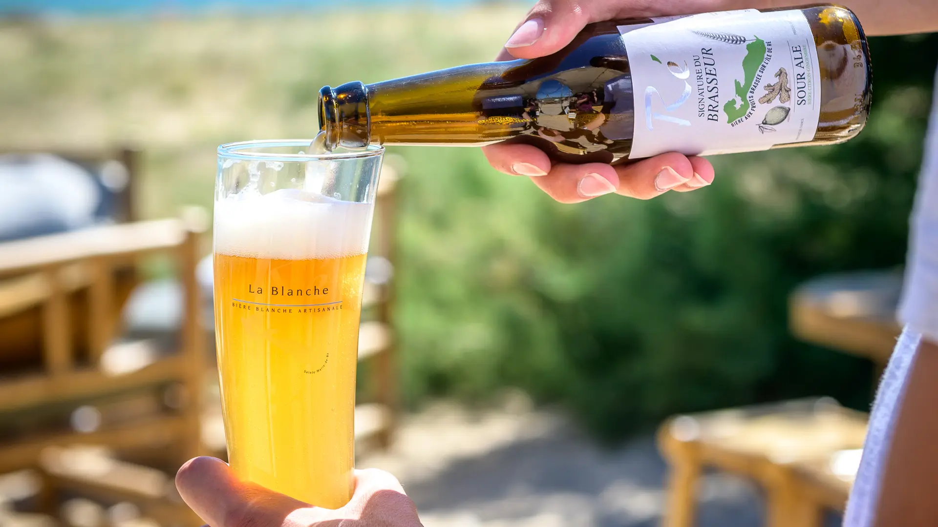 Citron/gingembre des Bières de Ré