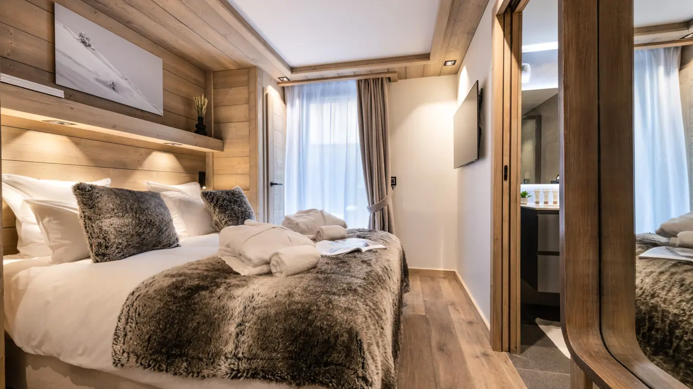 Chambre double - Vail Lodge by Alpine Resorts à Val d'Isère