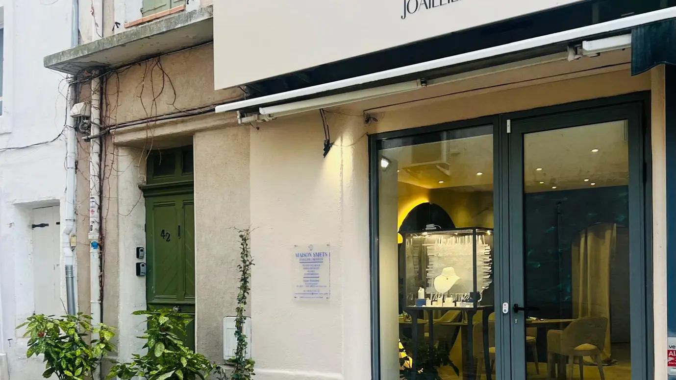 Devanture de la boutique M.SMETS