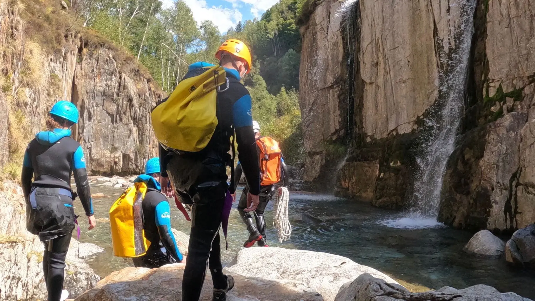 Canyoning dans le vicdessos