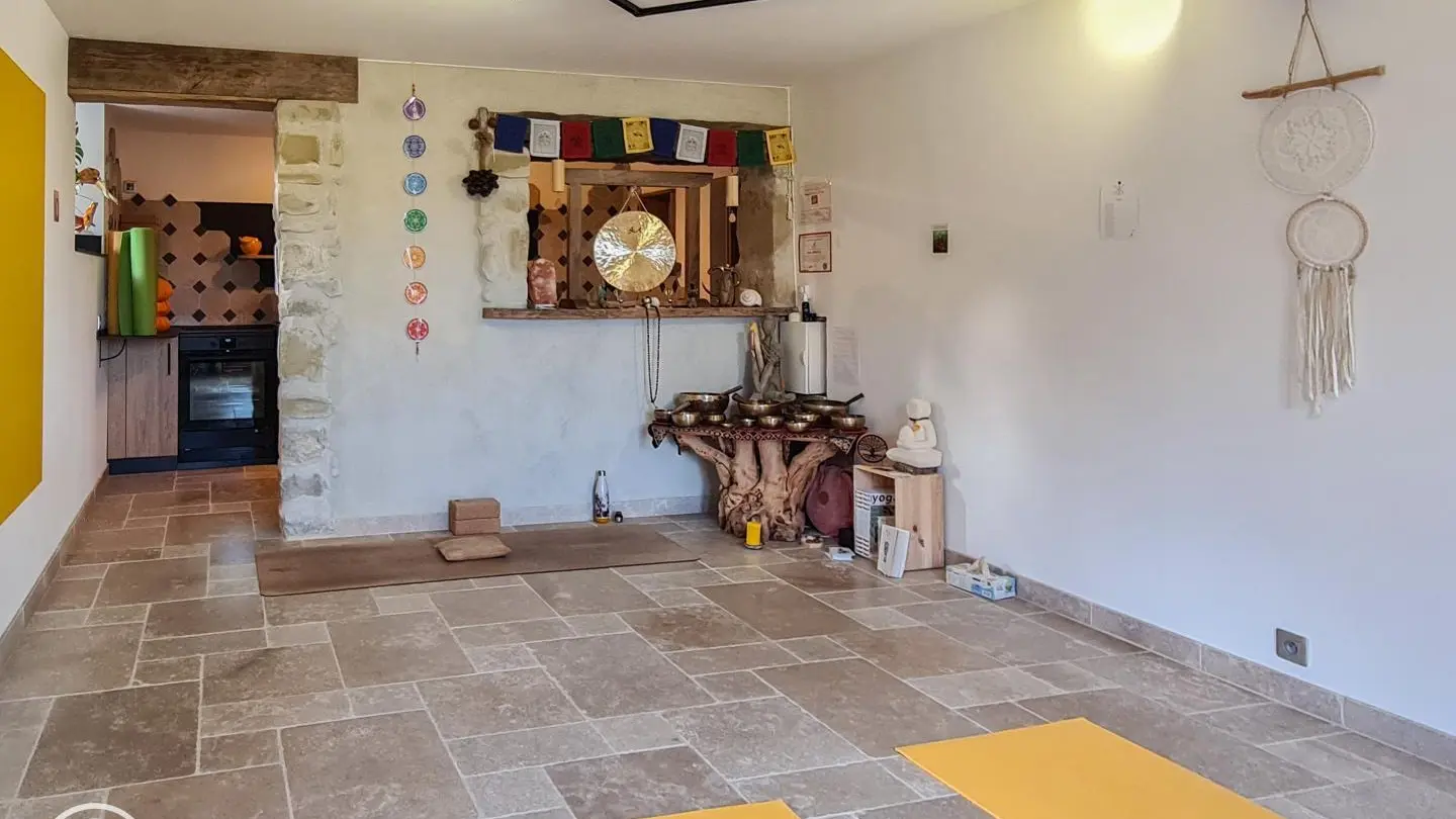 Espace yoga voisin (activité non-incluse dans la location)