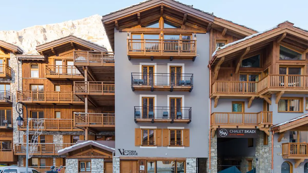 Façade hiver - Victoria Lodge, Friendly Hôtel Val d'Isère