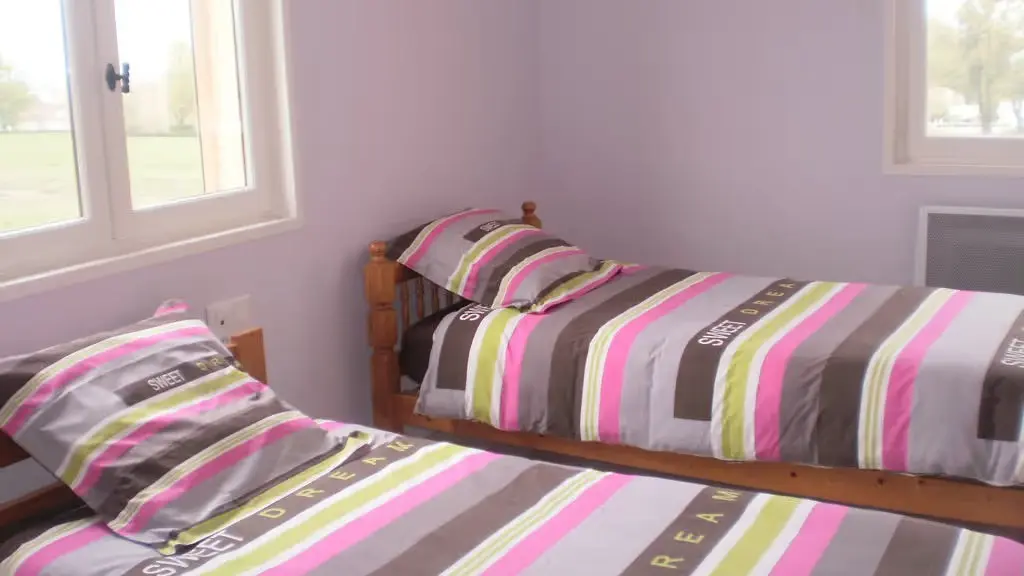 Chambre lits simples