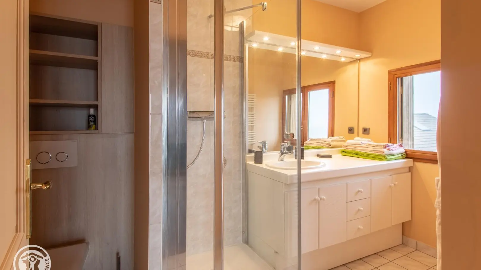 Chambre Sable Salle de bains