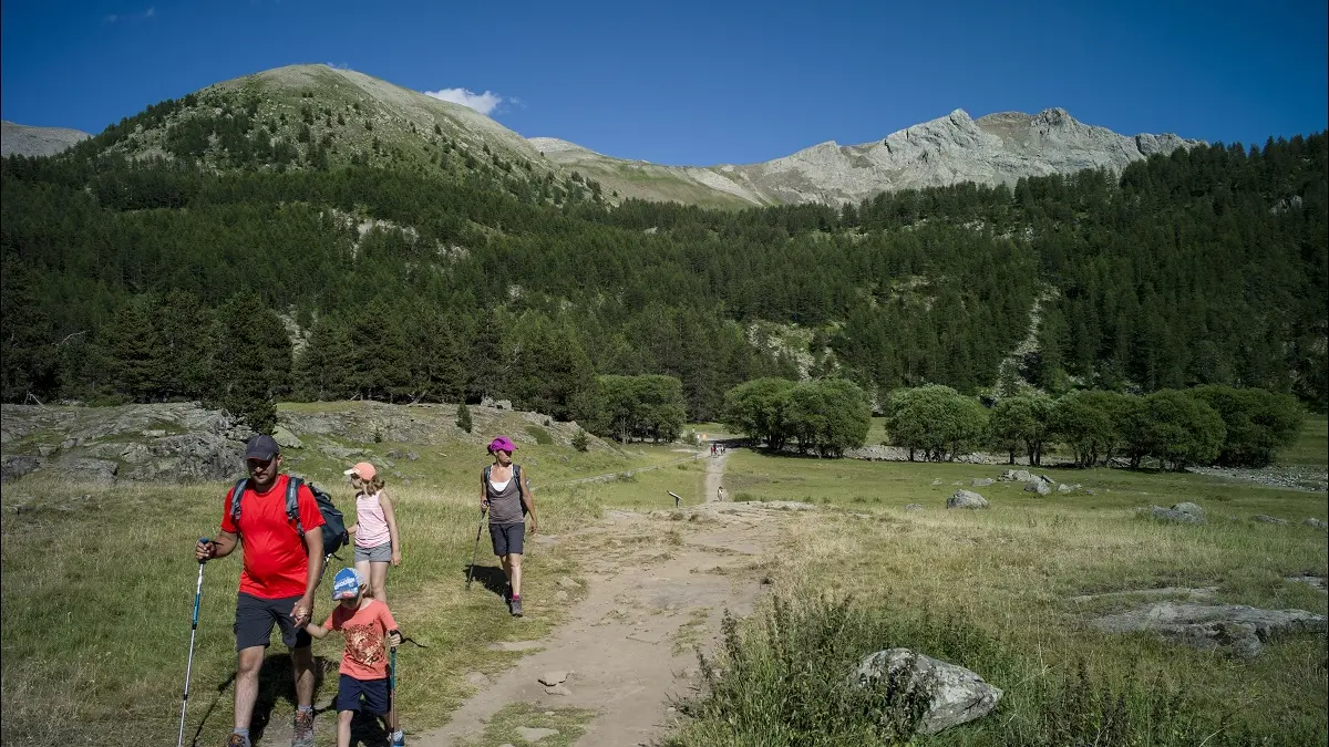 Randonnée au lac d'Allos