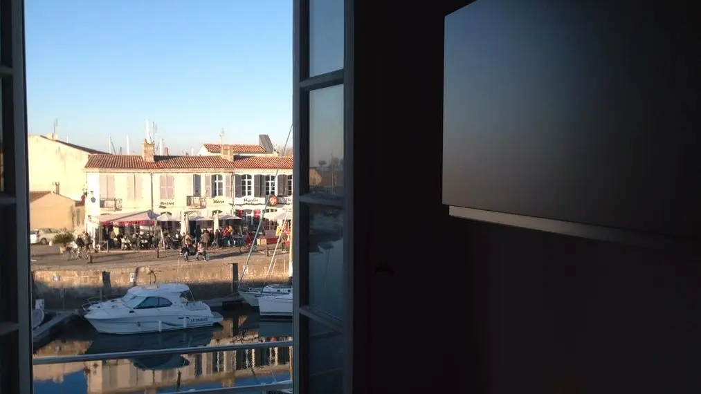 Hafenblick vom Studio