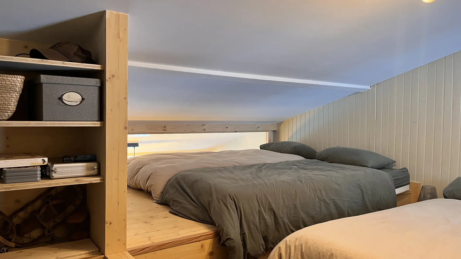 Mezzanine avec 4 couchages